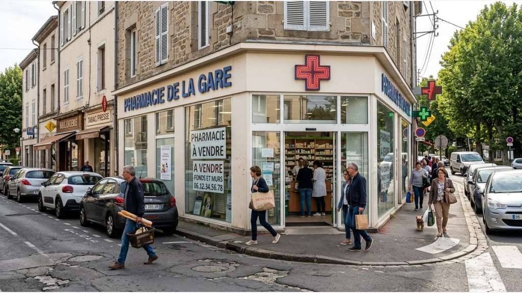 Pharmacie à vendre à 20 min de Thiers