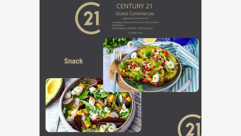 Vente pizzeria de renom proche des Quai des l'Odet