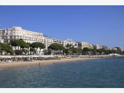 Plage à vendre concession balnéaire sur Cannes 