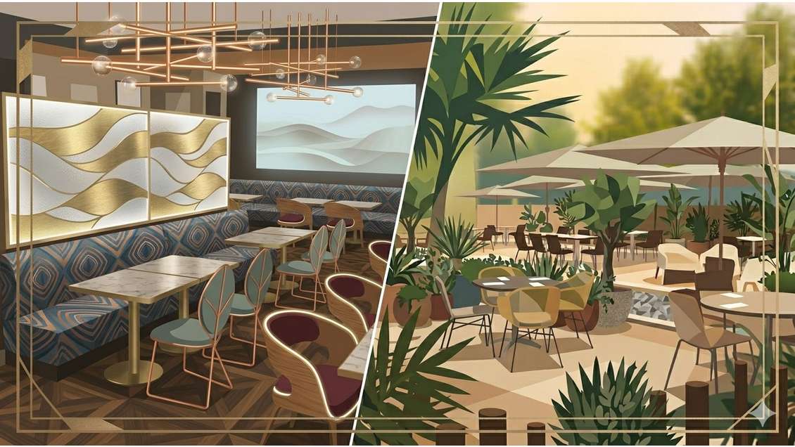 Brasserie restaurant emplacement n°1