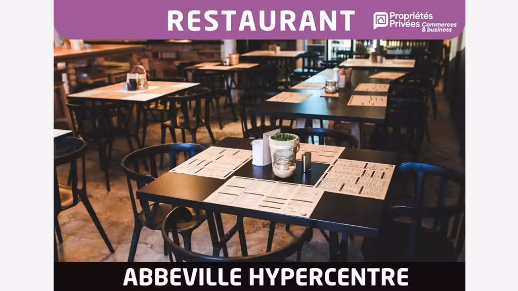 Restaurant à vendre à Abbeville hypercentre
