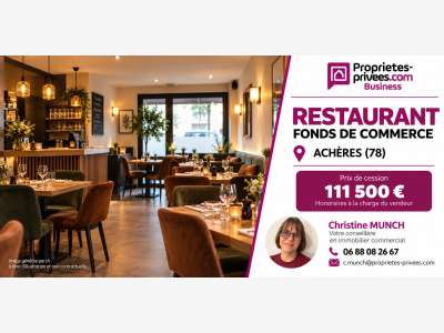 AV restaurant emplacement N°1 bel empl Achères