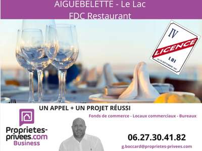 Vente bar restaurant 350m² à Aiguebelette le Lac
