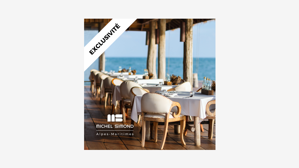 Vente restaurant + chambres hôtes face mer 06