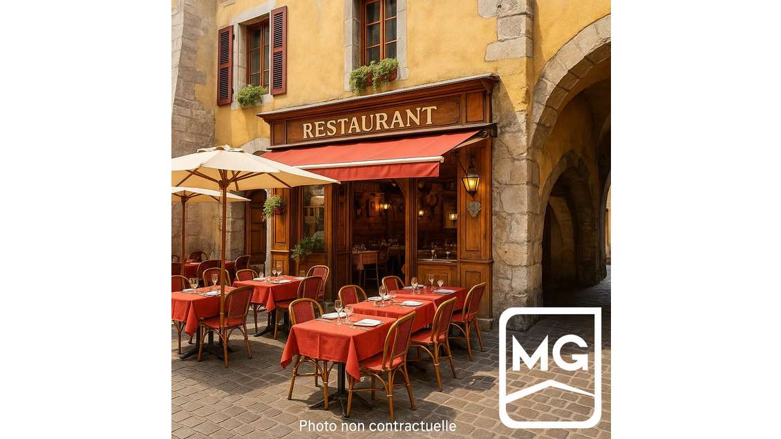 Restaurant à vendre en vieille ville d’Annecy
