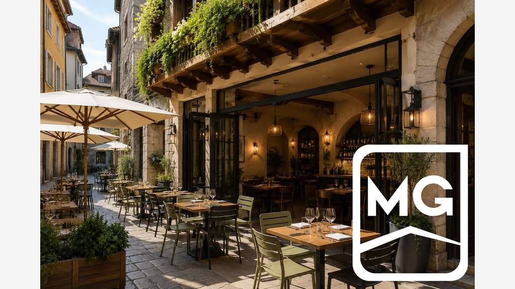 Restaurant à vendre en vieille ville d’Annecy