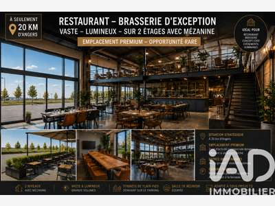 Vente restaurant brasserie à Bécon-les-Granits