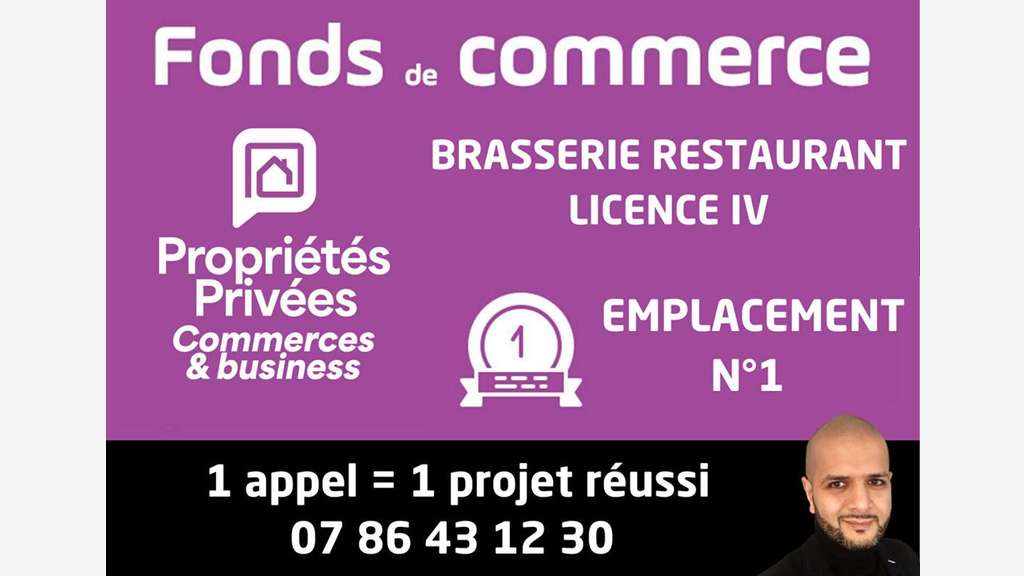 Vente bar restaurant brasserie à Berck plage