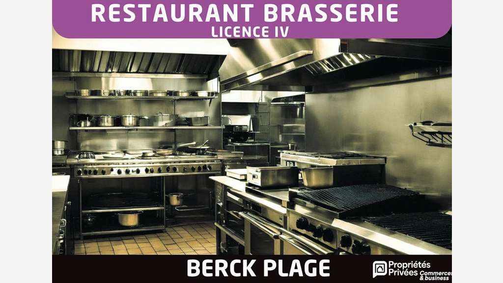 Vente bar restaurant brasserie à Berck plage
