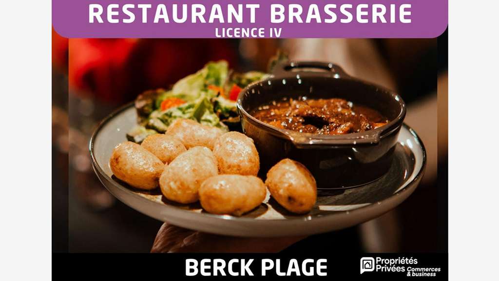 Vente bar restaurant brasserie à Berck plage