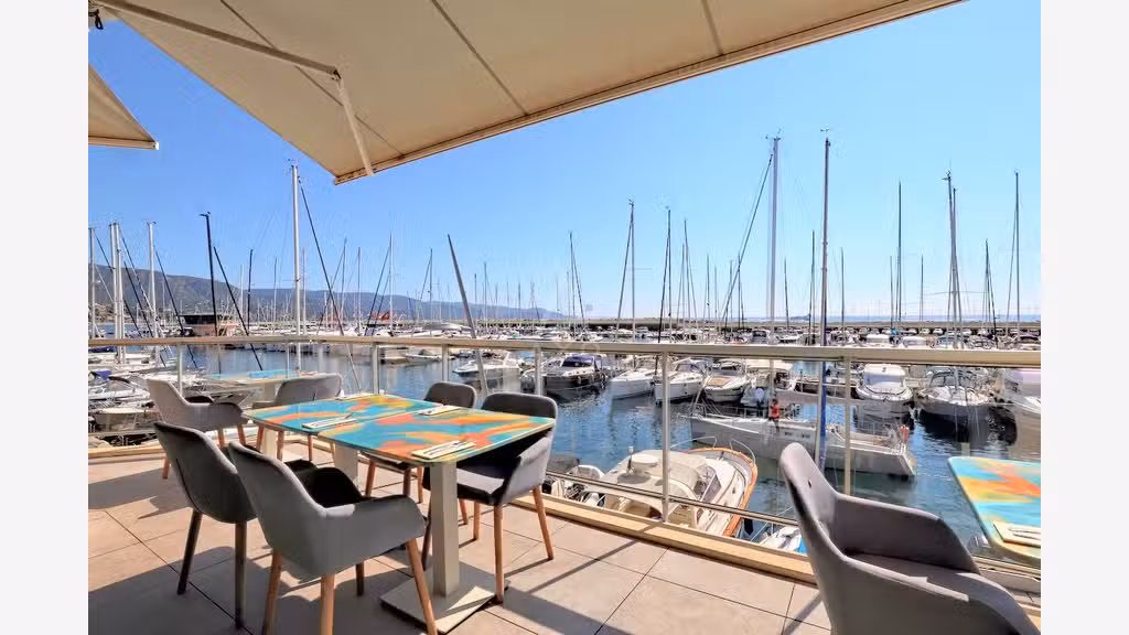 Vente restaurant sur Port de Bormes-Les-Mimosas