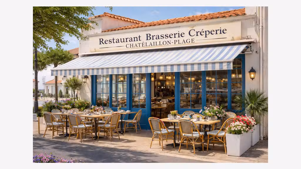 Vente restaurant brasserie crêperie dept 17