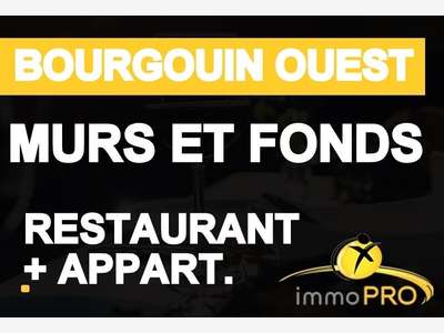 Vente murs et fonds restaurant à Bourgoin Jallieu