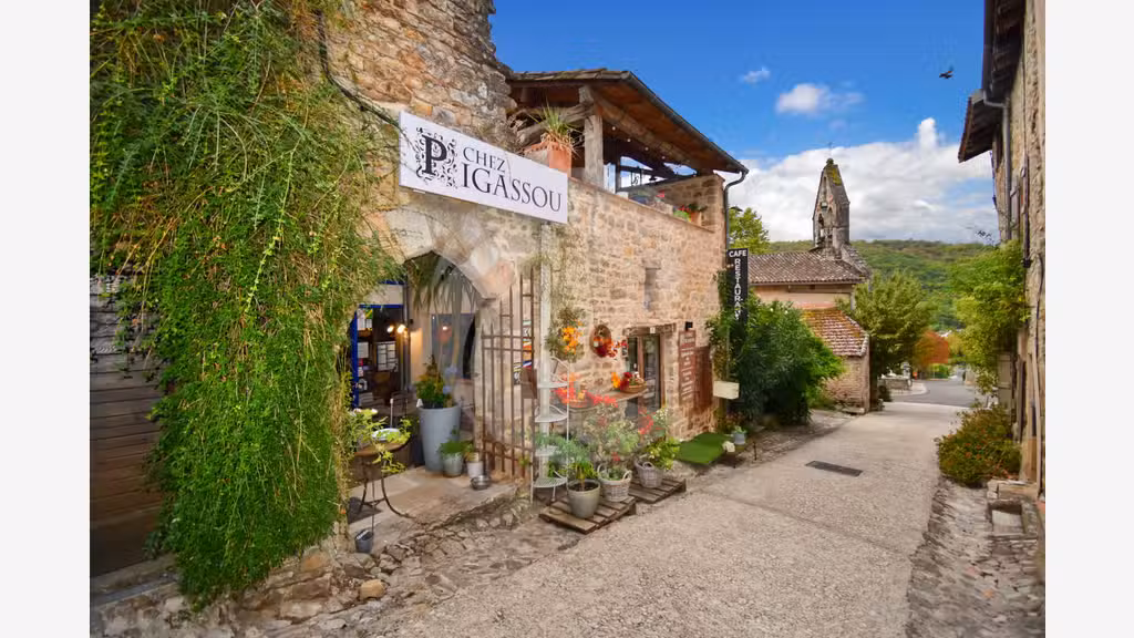Vente fonds et murs restaurant à Bruniquel