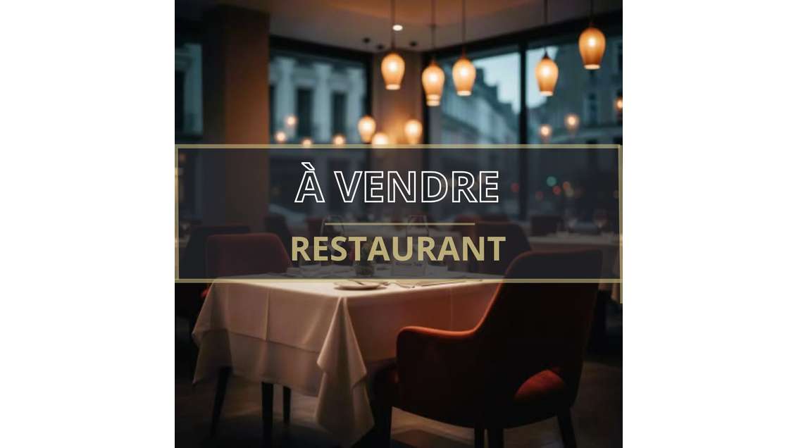 Vente FDC charmant restaurant à Caen centre