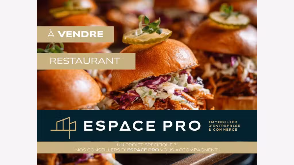 Restaurant burgers à vendre en centre ville Caen