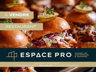 Restaurant burgers à vendre en centre ville Caen