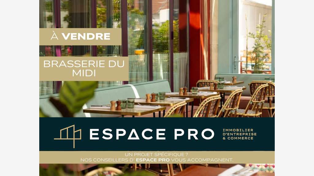 AV brasserie 150 pl agencement impeccable à Caen