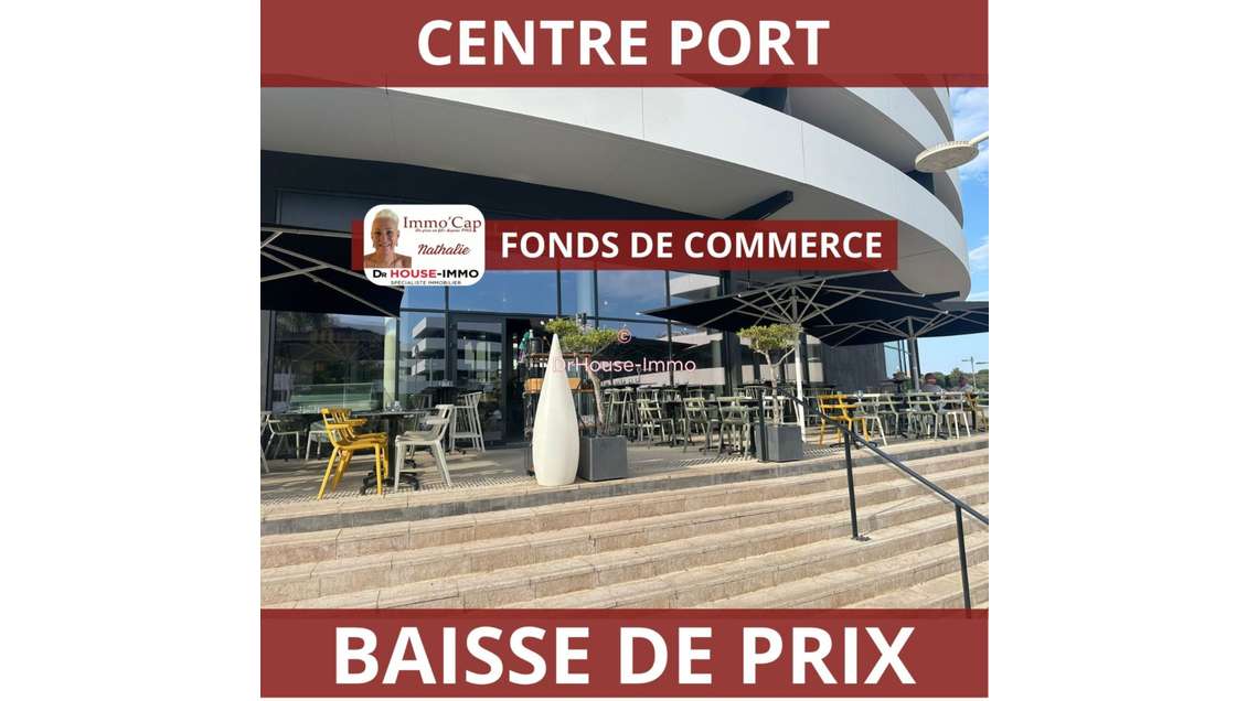 Cession restaurant 175m² empl premium Cap d'Agde