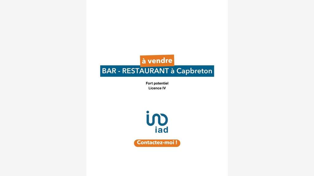 Vente bar restaurant sur empl premium à Capbreton