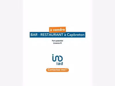 Vente bar restaurant sur empl premium à Capbreton