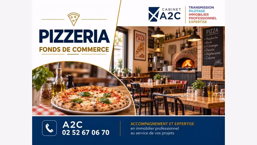 À VENDRE FONDS DE COMMERCE RESTAURANT / BAR / 