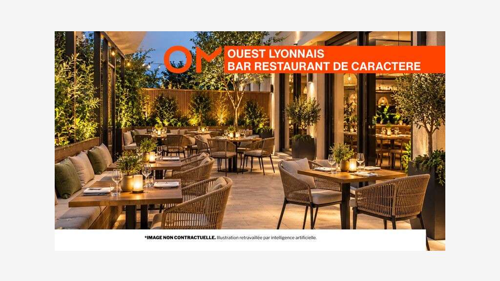 À CÉDER - BAR-RESTAURANT DE CARACTÈRE - OUEST LYON