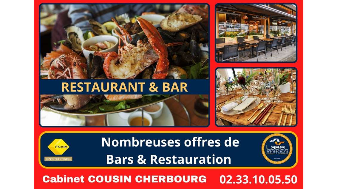 Vente restaurant aux normes dans le Val de Saire
