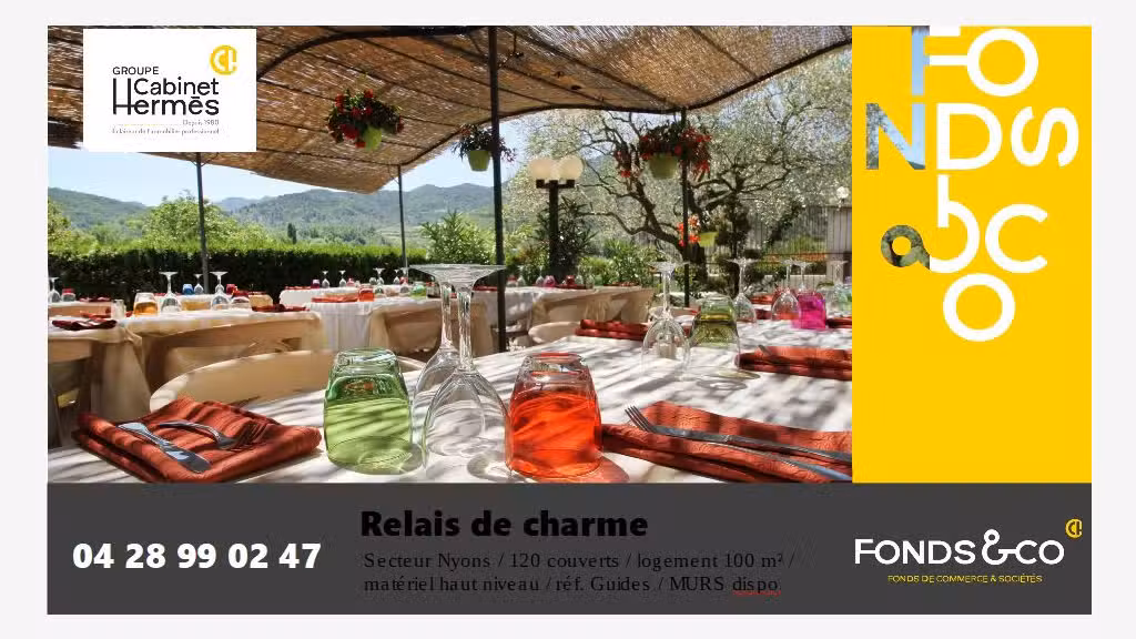 Vente relais de poste fonds + murs à Condorcet