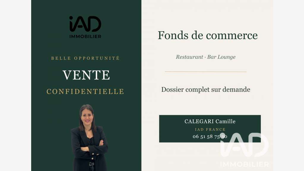 Vente restaurant à Six-Fours-les-Plages Corniche 