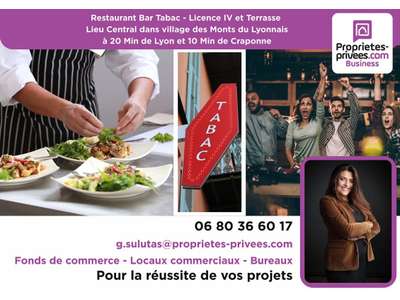 Vente Restaurant à Craponne