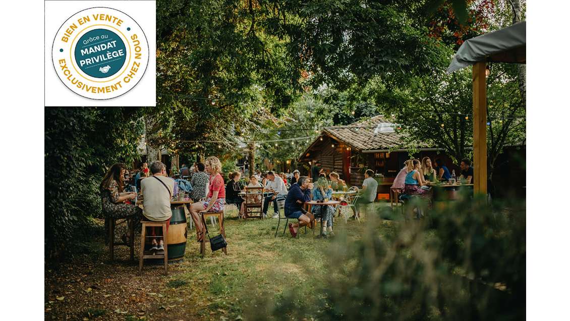 Vente restaurant guinguette licence 3 à Créon