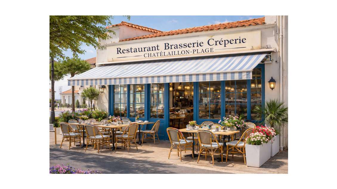 AV M&F restaurant crêperie à Châtelaillon-Plage