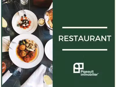 Vente restaurant reconnu entrée de ville à Redon