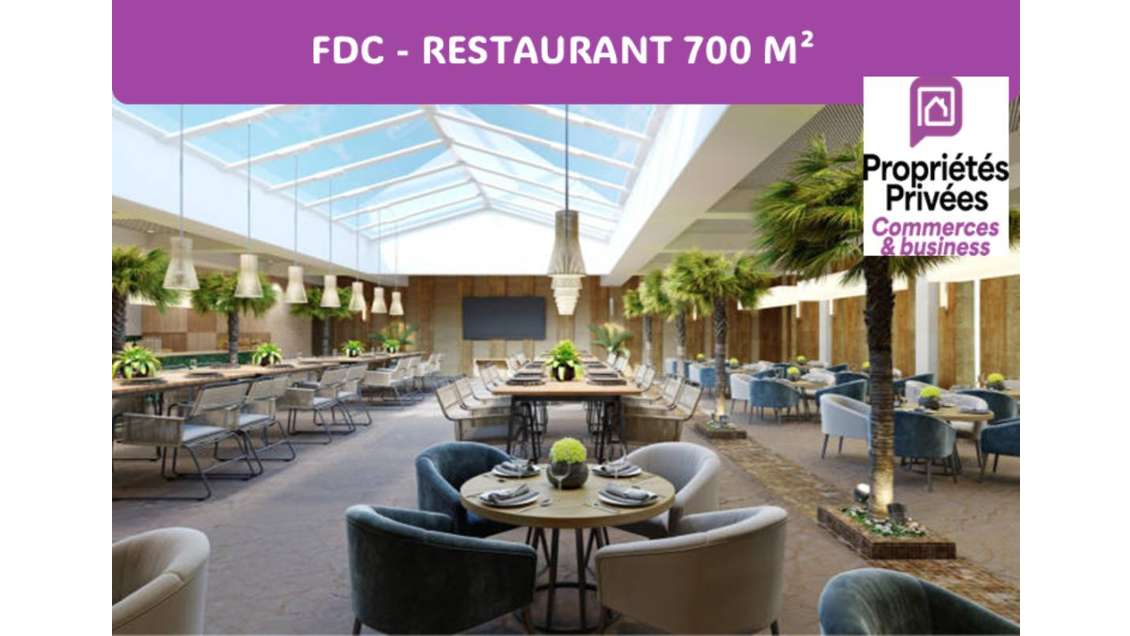 Vente restaurant de 700m² grande terrasse à Evreux