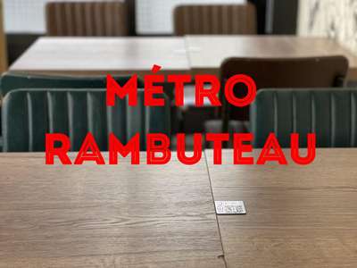 Vente restaurant d'angle 75003 proche du Marais 