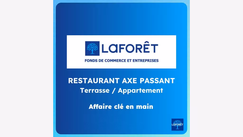 A vendre FDC restaurant clé en main Gujan-Mestras
