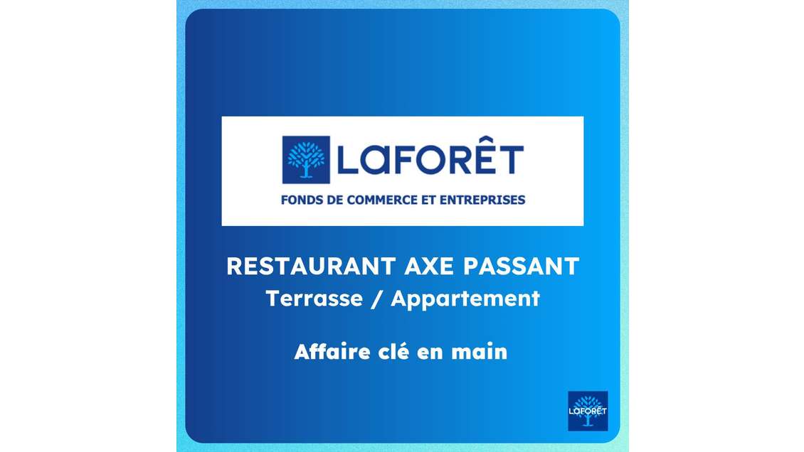 A vendre FDC restaurant clé en main Gujan-Mestras