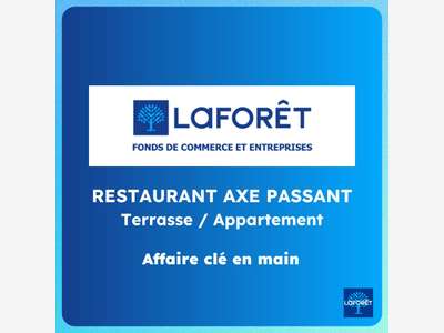 A vendre FDC restaurant clé en main Gujan-Mestras