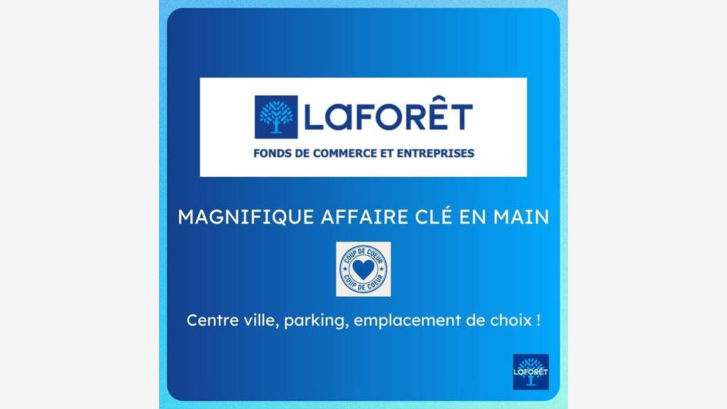 Vente restaurant clé en main à Gujan Mestras