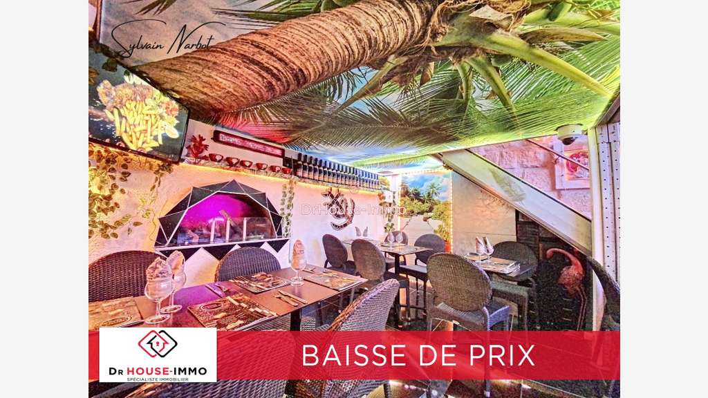 Vente murs FDC restaurant + appart au Grau du Roi