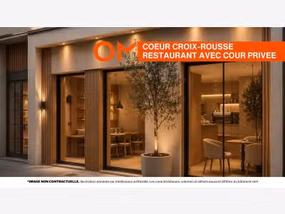 Vente restaurant à Lyon coeur Croix-Rousse