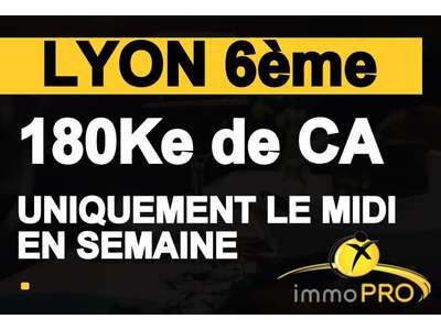 Vente Restaurant à Lyon 6e