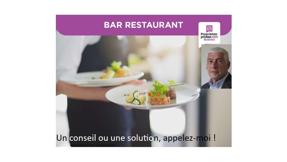 A vendre bar restaurant 35 couverts à Lyon 69007