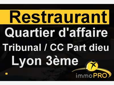 Vente restaurant sur secteur très demandé 69003