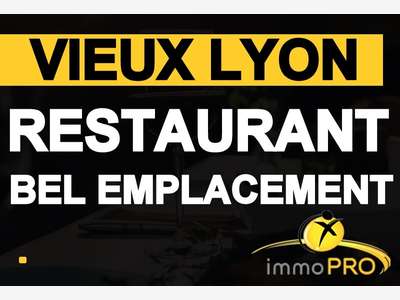 A vendre restaurant dans le Vieux Lyon  
