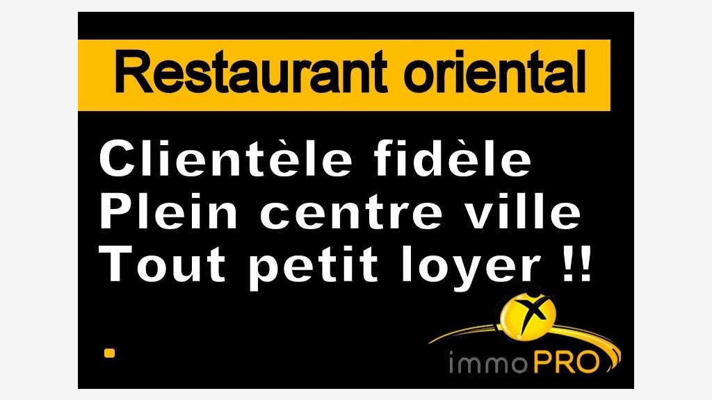 AV restaurant oriental sur deux niveaux à Lyon