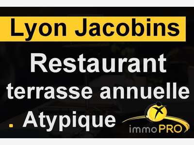 Restaurant avec emplacement de qualité. 