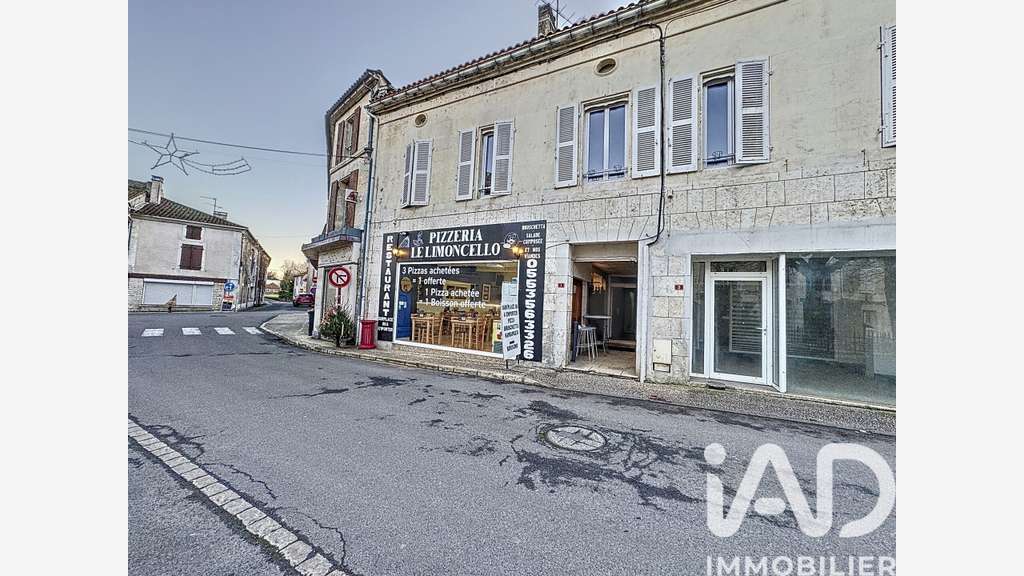 Vente restaurant de 70m² au coeur de Mareuil