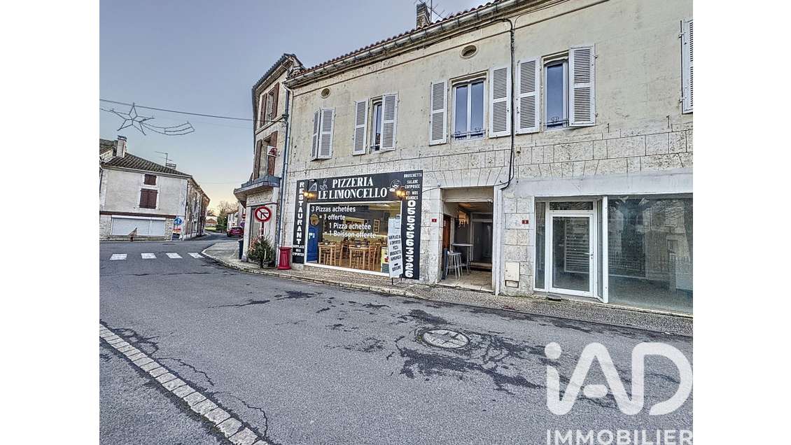 Vente restaurant de 70m² au coeur de Mareuil
